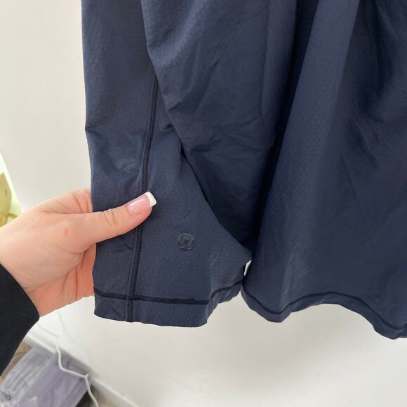 Lululemon Blue Mesh Racerback Tank Size 4 - Picture 3 of 4